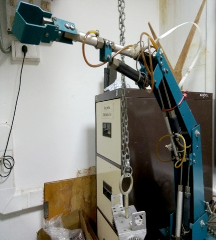 photo of an equipment in mechatronics lab