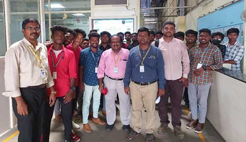 group photo of mechanical department